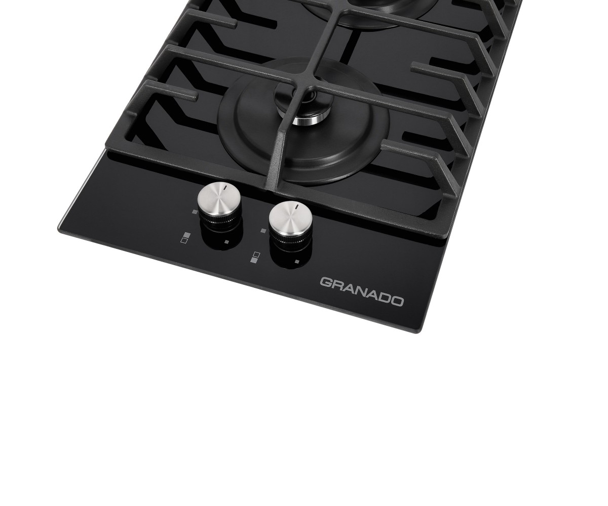 Газова поверхня GRANADO GGH 32-102 black glass  GGH GGH321021:Фото 3