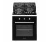 Комплект Духова шафа електрична GEO 62-0200 black + Варильна поверхня газова GGH 62-114 black glass GRANADO  GOH010209 GOH010209