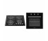 Комплект духова шафа електрична GEO 62-0200 black + варильна поверхня газова GGH 62-114 black glass  GOH010209:Фото 5
