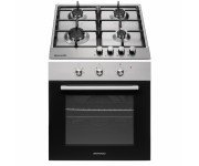 Комплект Духова шафа електрична GEO 61-0200 Inox + Варильна поверхня газова GGH 61-104 Inox GRANADO  GOH020103