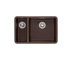 Мийка на 1,5 чаші GRANADO  UNDER TOP DOUBLE MARRON