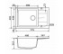 Мийка GRANADO Navia black shine  NAVIA GR3801:Фото 7