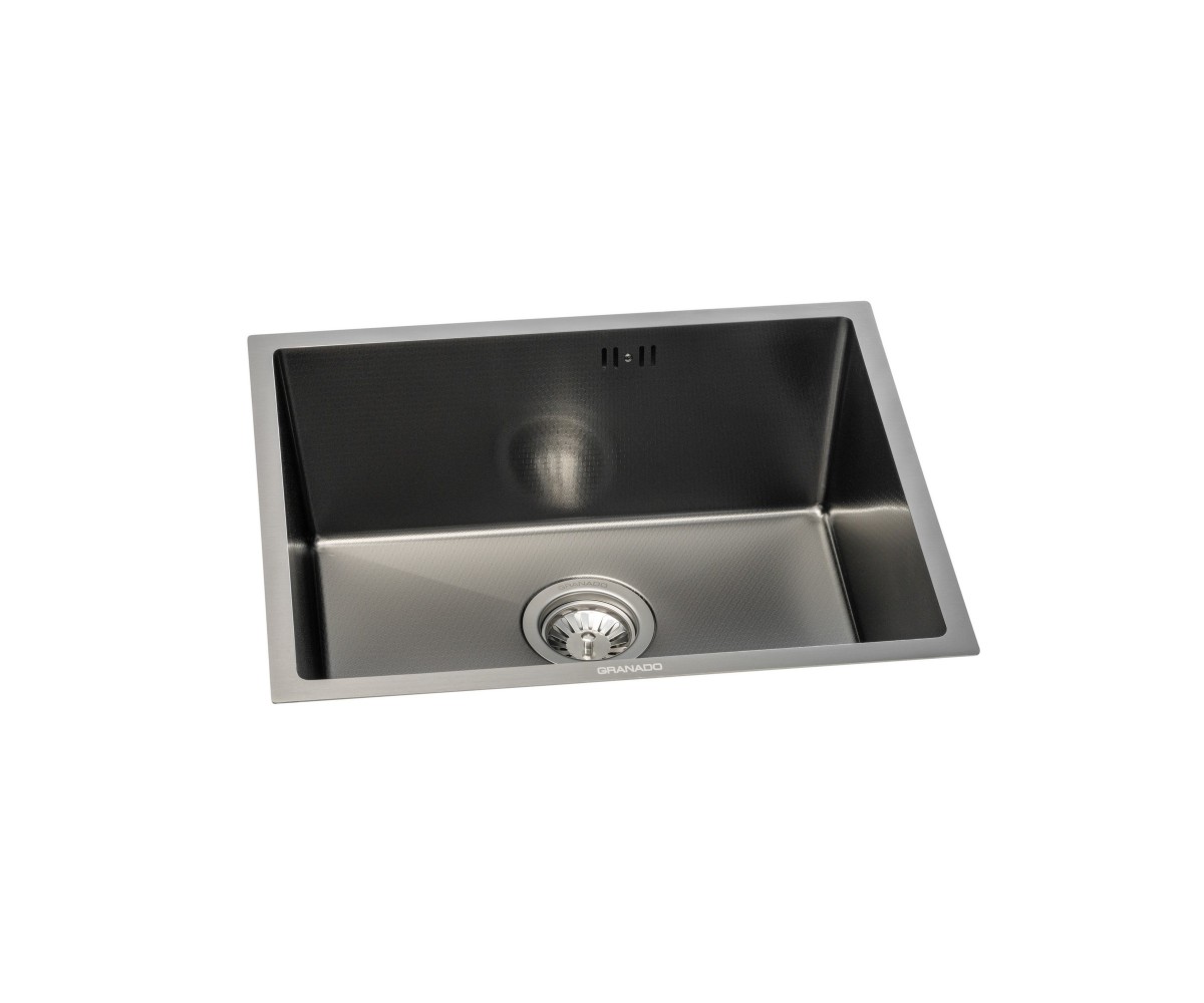 Прямоугольная мойка под столешницу  UNDER TOP MAX GS07201BH:Фото 5
