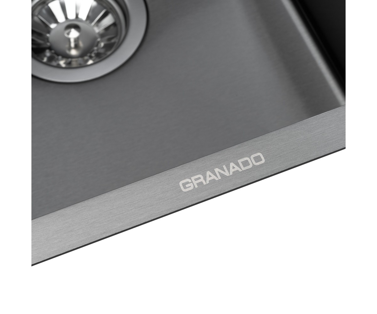 Мийка GRANADO Under top mini STEEL S201 black  UNDER TOP MINI GS10201B:Фото 5