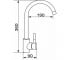 Кухонный смеситель  ELCHE LUX GZ0107L:Чертеж 