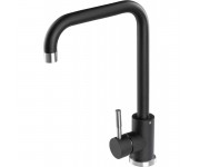 Змішувач з поворотним виливом GRANADO  OVIEDO LUX BLACK SHINE