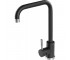 Змішувач з поворотним виливом GRANADO  OVIEDO LUX BLACK SHINE GZ0201L