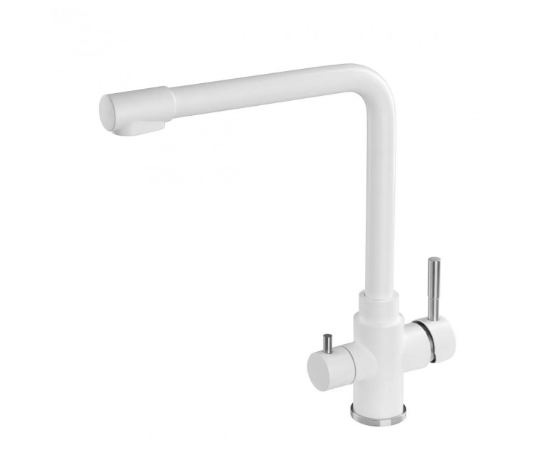 Змішувач для кухні GRANADO  BADALONA LUX WHITE GZ0405L