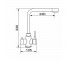 Кухонный смеситель  BADALONA LUX GZ0408L:Чертеж 