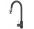 Змішувач для мийки GRANADO  CAMPO LUX BLACK SHINE GZ0501L
