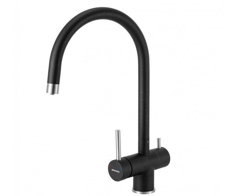 Змішувач для мийки GRANADO  CASPE BLACK SHINE GZ0801