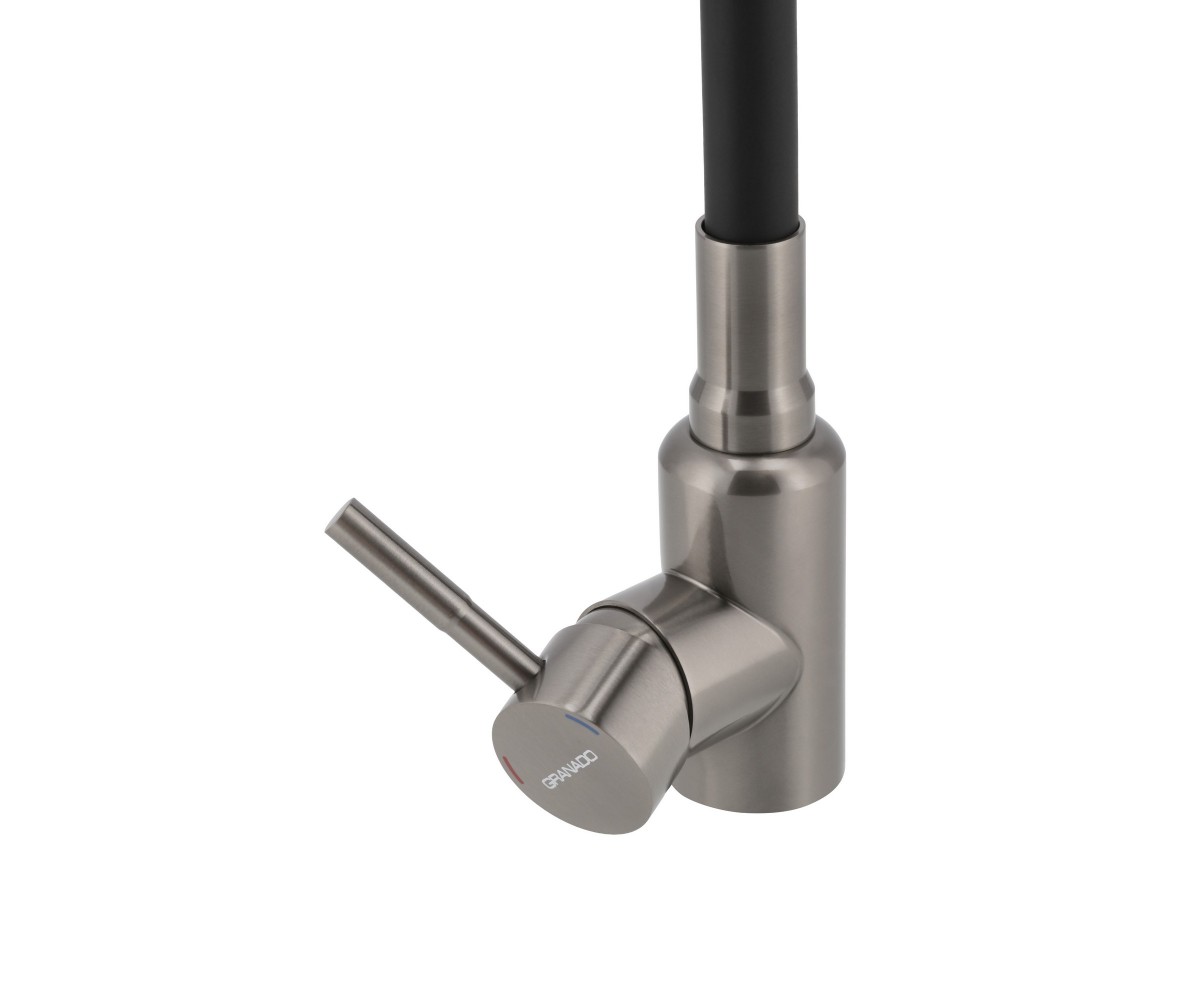 Змішувач GRANADO Burela PVD black (black)  BURELA GZ1101LPVD:Фото 3