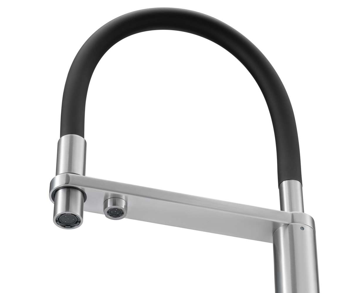 Змішувач GRANADO Hita inox (black)  HITA HITA INOX:Фото 3