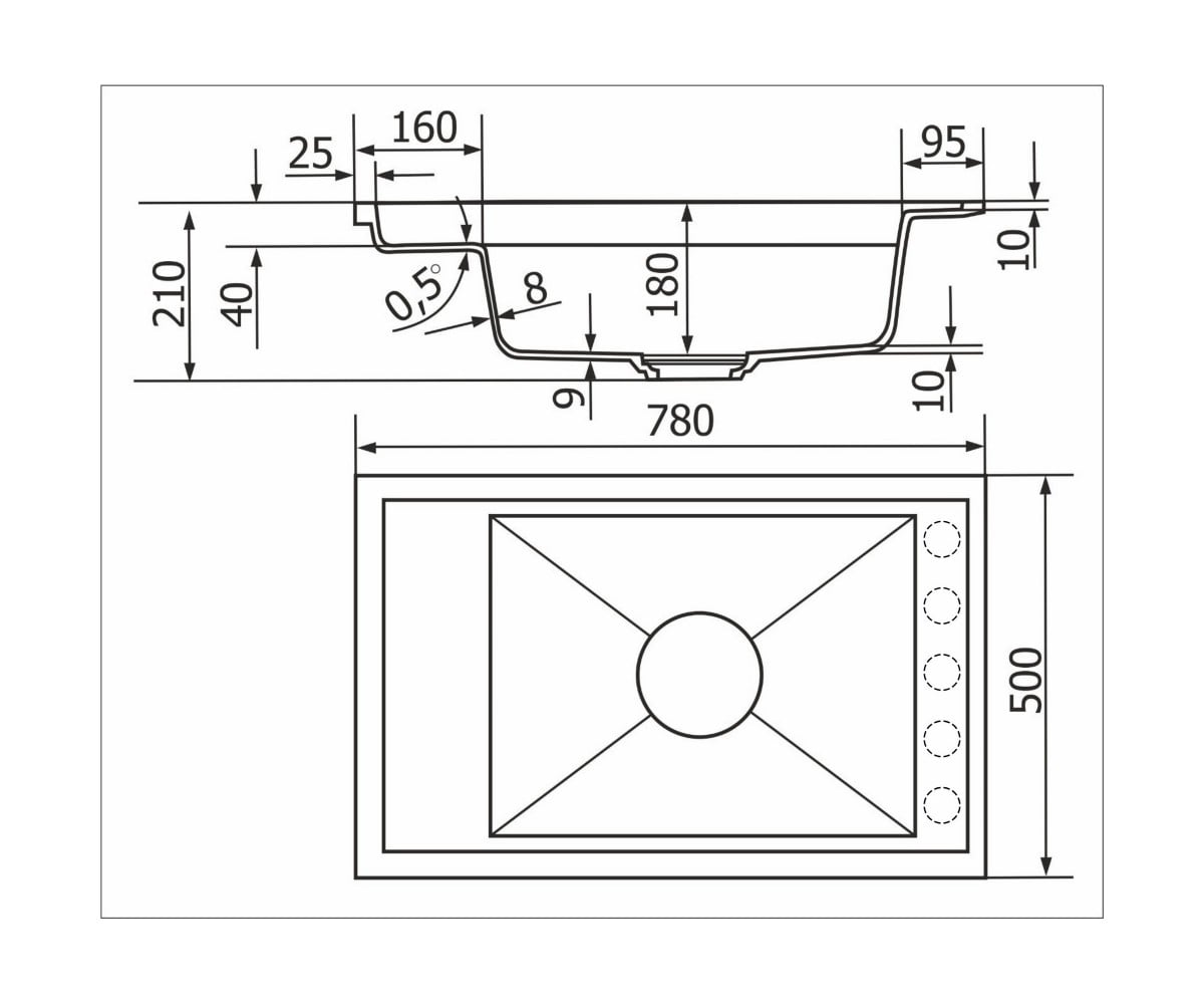 Готовое решение для кухни  BASIC ESTELLA KSG0103:Чертеж 