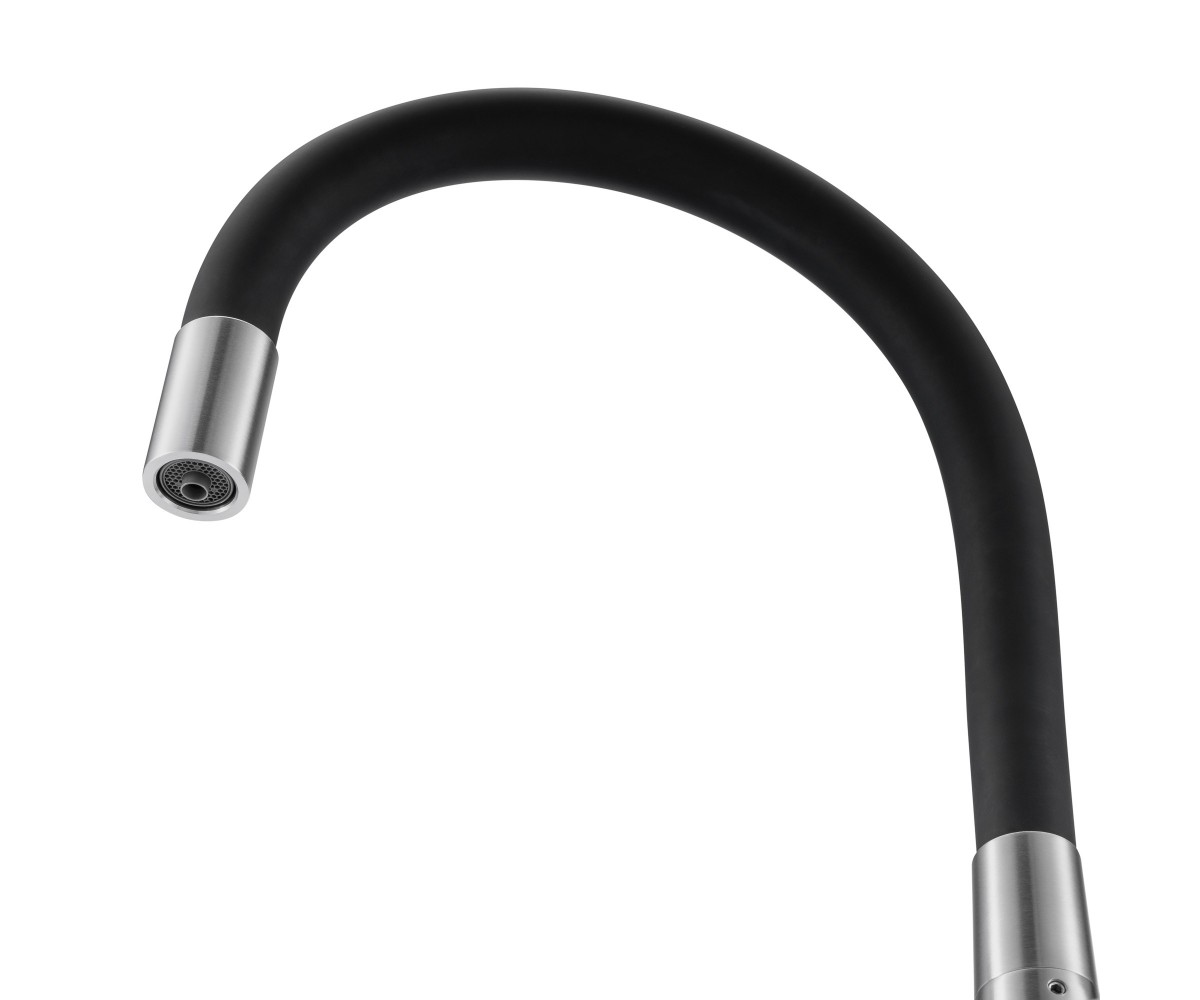 Змішувач GRANADO Lerma inox (black)  LERMA LERMA INOX:Фото 2