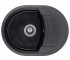 Мийка із клапаном GRANADO  MALAGA BLACK SHINE MALAGA BLACK SHINE