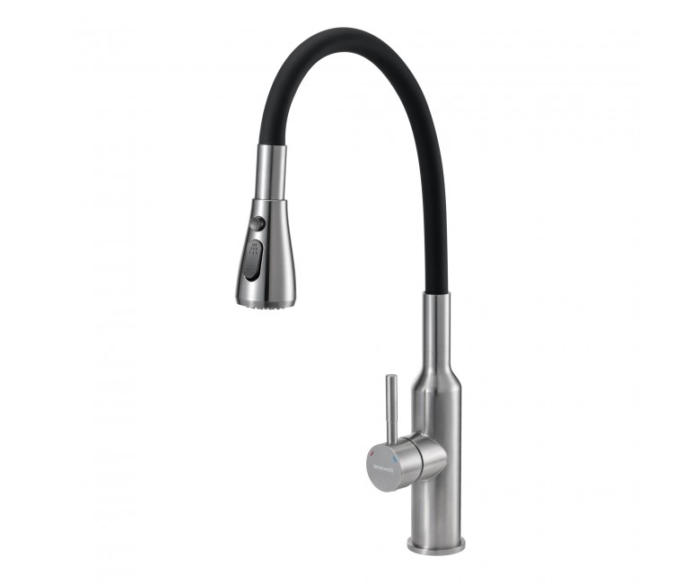 Змішувач GRANADO Renera inox (black) GRANADO Renera RENERA INOX RENERA INOX