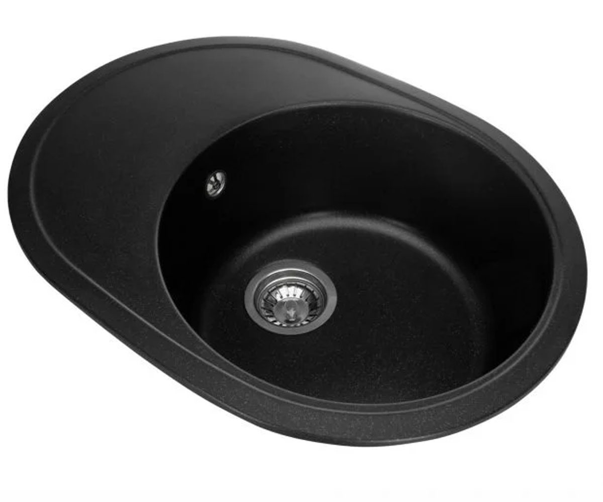 Мойка кухонная  SEVILLA BLACK SHINE:Фото 4