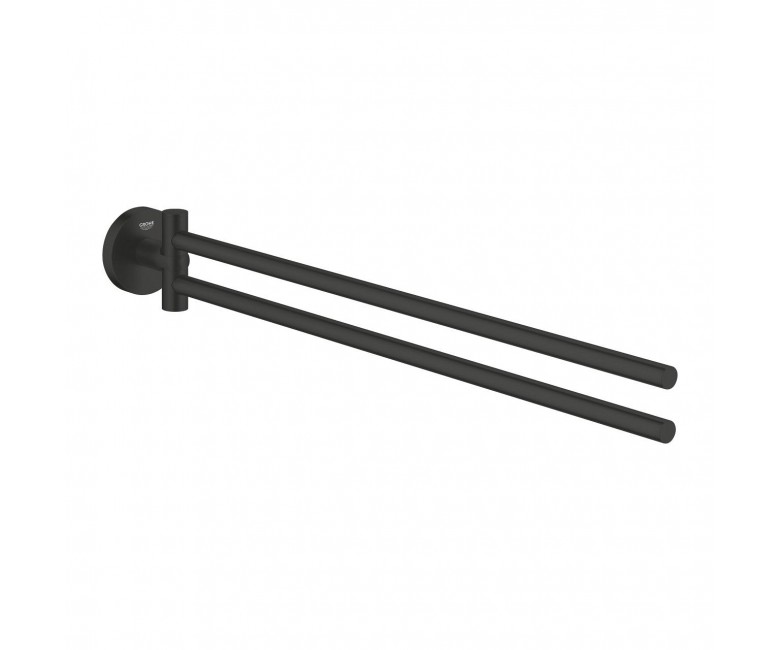 Тример для рушників ESSENTIALS, колір матовий чорний GROHE ESSENTIALS 1024672430 1024672430