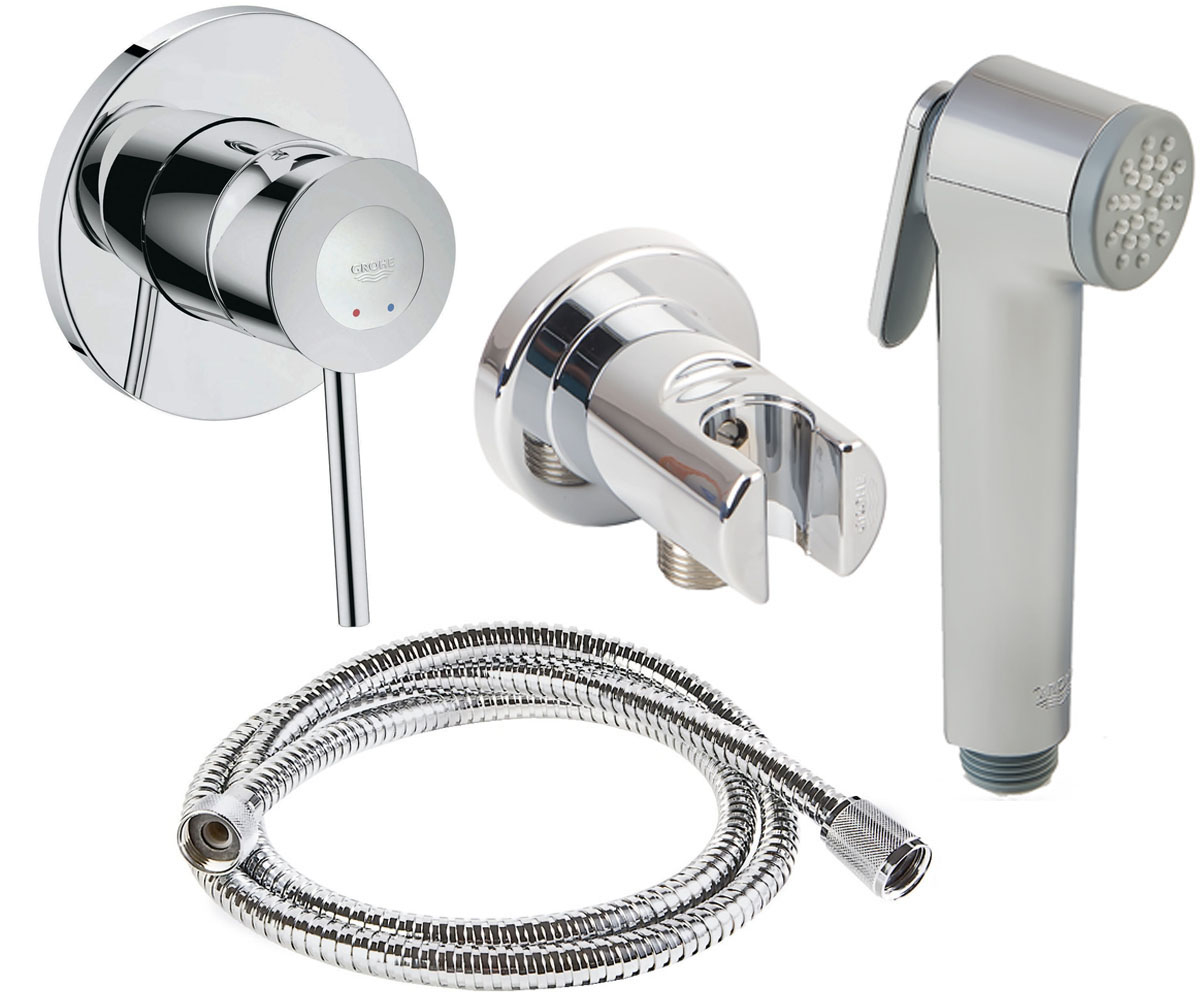 Душовий гарнітур для біде GROHE BAU CLASSIC 111048 111048