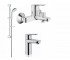 Набір змішувачів GROHE BAU EDGE 118093 118093
