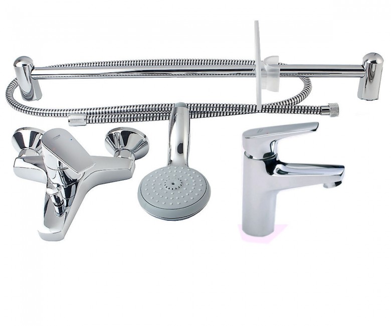 Комплект смесителей GROHE BAU FLOW 121624 121624