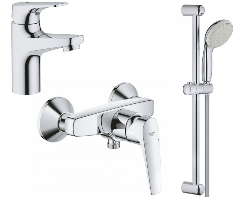 Набір змішувачів 3 в 1 GROHE BAU FLOW 121630S 121630S