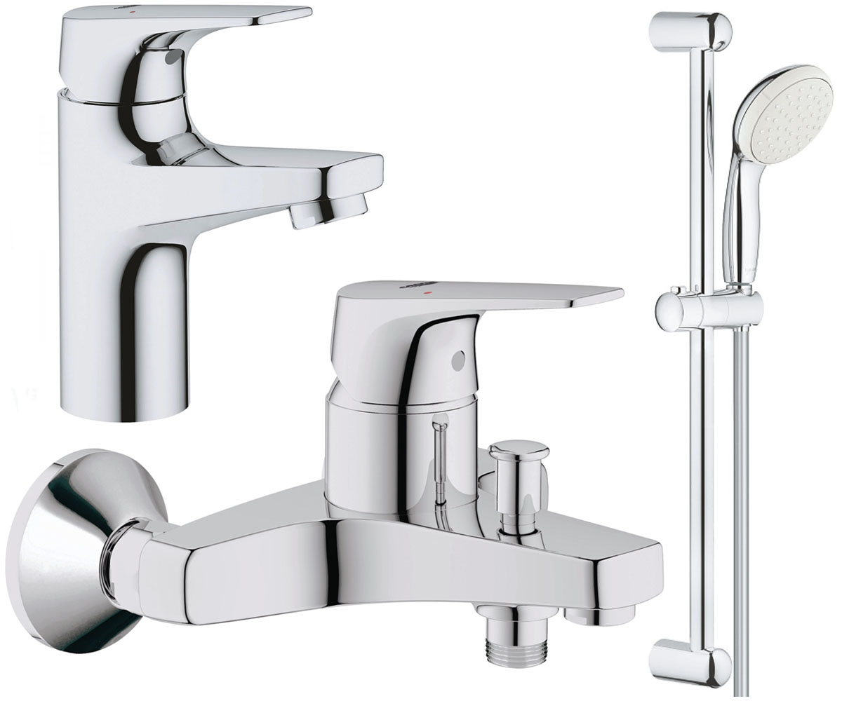 Набір змішувачів 3 в 1 GROHE BAU FLOW 121756 121756