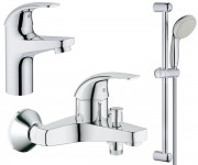 Набір змішувачів 3 в 1 GROHE BAU CURVE 122217S