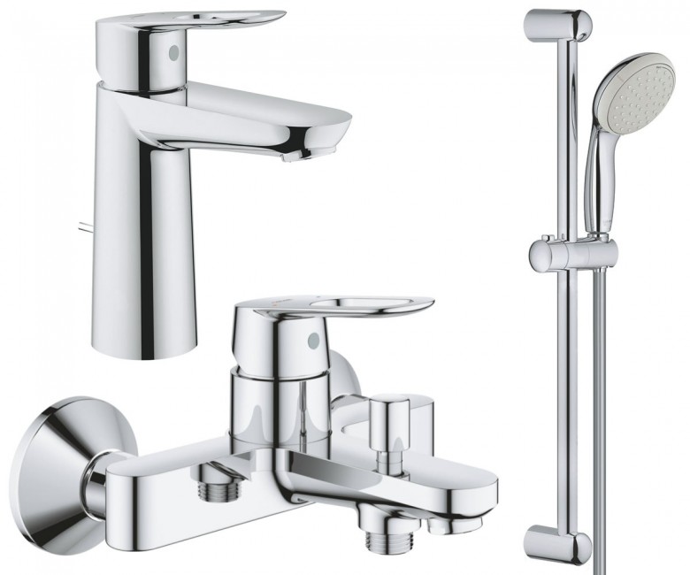 Набір змішувачів 3 в 1 GROHE BAU LOOP 123214M 123214M