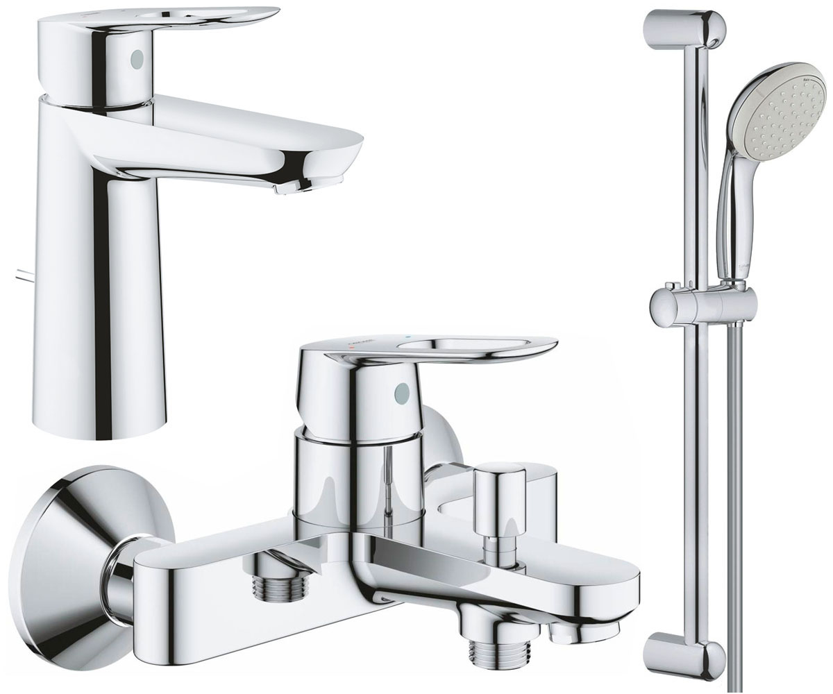 Набір змішувачів 3 в 1 GROHE BAU LOOP 123215M 123215M
