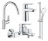 Набір змішувачів 4в1 GROHE BAU EDGE 123218K1 123218K1