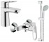 Набір змішувачів 3 в 1 GROHE BAU LOOP 123220 123220