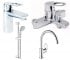 Набір змішувачів 4 в 1 GROHE BAU LOOP 123225K 123225K