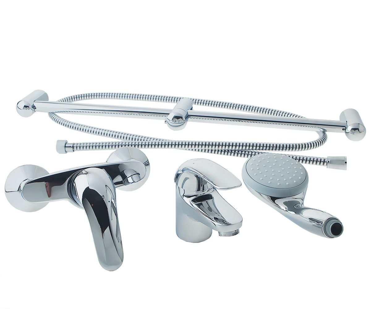 Комплект змішувачів 3 в 1 GROHE EUROECO 123232S 123232S