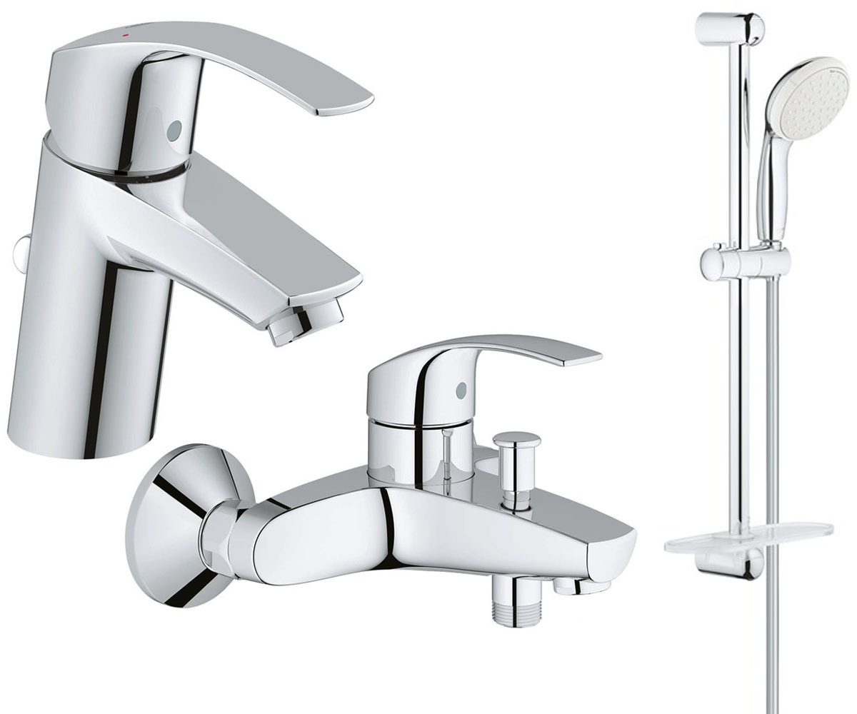 Набір змішувачів 3 в 1 GROHE EUROSMART 123238S 123238S