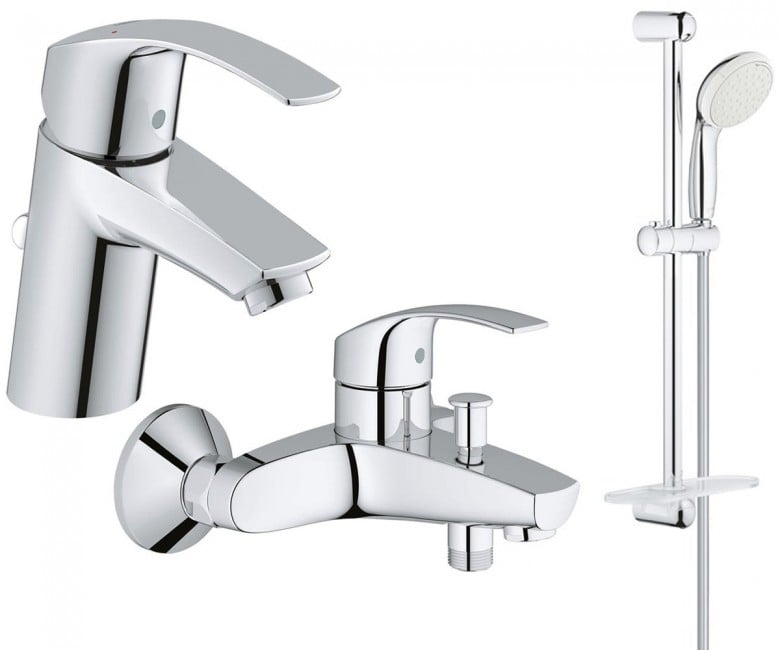 Набір змішувачів 3 в 1 GROHE EUROSMART 123238S 123238S