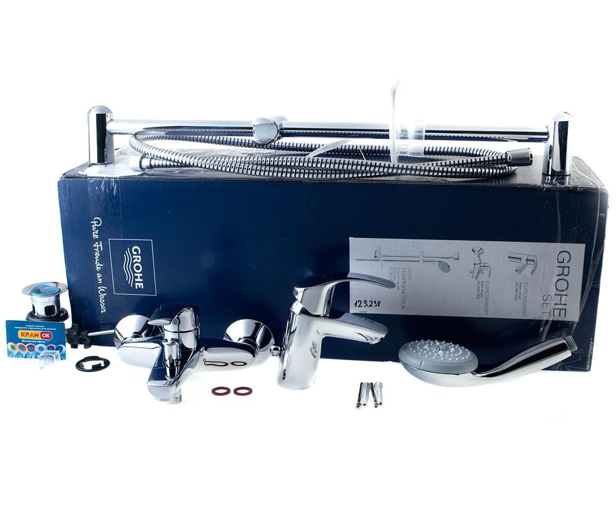 Набор смесителей 3 в 1  EUROSMART 123238S:Фото 3