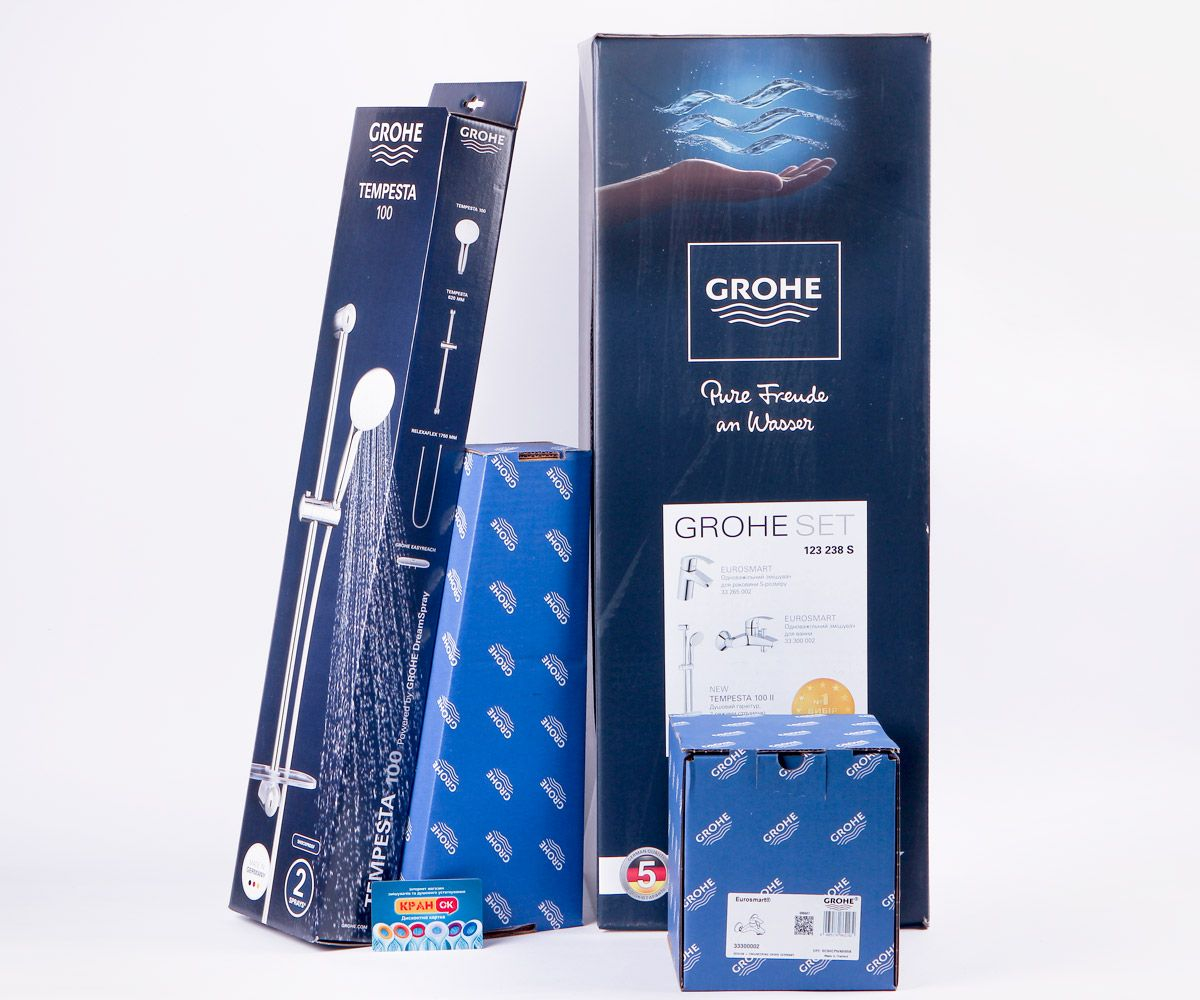 Набор смесителей 3 в 1  EUROSMART 123238S:Фото 4