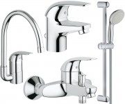 Набір змішувачів 4 в 1 GROHE EUROECO 123242K
