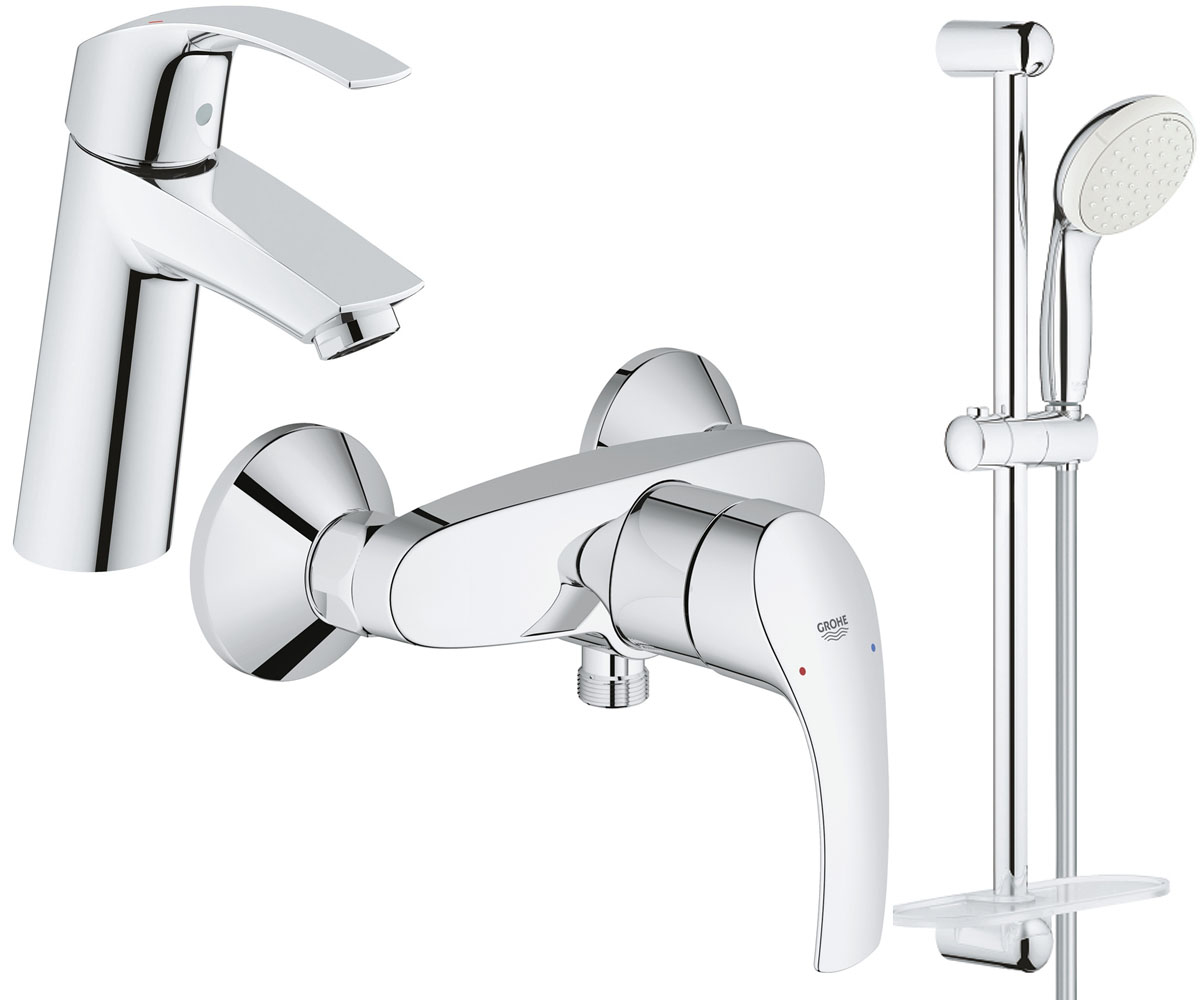 Набір змішувачів 3 в 1 GROHE EUROSMART 123244M 123244M
