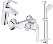 Набор смесителей 3 в 1 GROHE EUROSMART 123244M