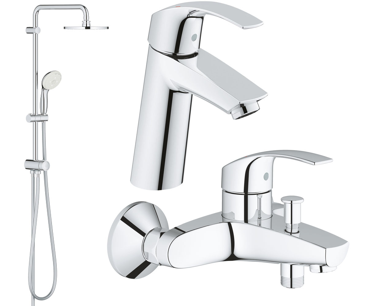 Набір змішувачів 3 в 1 GROHE EUROSMART 123246R 123246R