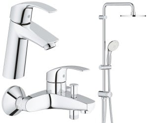 Набір змішувачів 3 в 1 GROHE EUROSMART 12324TS
