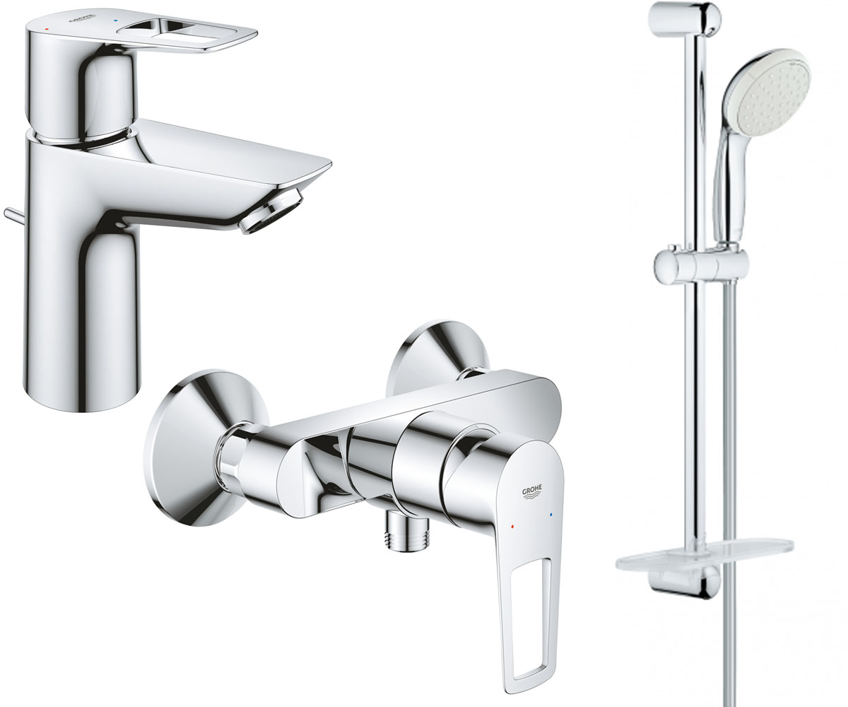 Набір змішувачів 3 в 1 GROHE BAU LOOP NEW 123263SE 123263SE