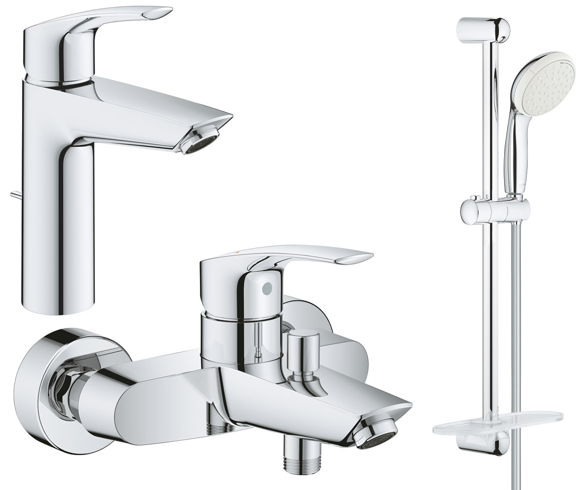 Набір змішувачів 3 в 1 GROHE EUROSMART NEW 123265ME 123265ME
