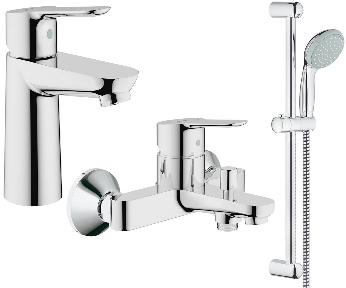 Комплект змішувачів GROHE BAU EDGE 123265S 123265S