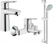 Комплект змішувачів GROHE BAU EDGE 123265S