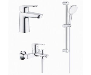 Набір змішувачів 3в1 GROHE BAU EDGE NEW 123365S1