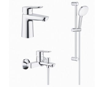 Набор смесителей 3в1 BAU EDGE NEW 123365S1